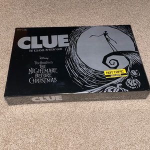 Tim Burtons The Nightmare Before Christmas collector CLUE board game